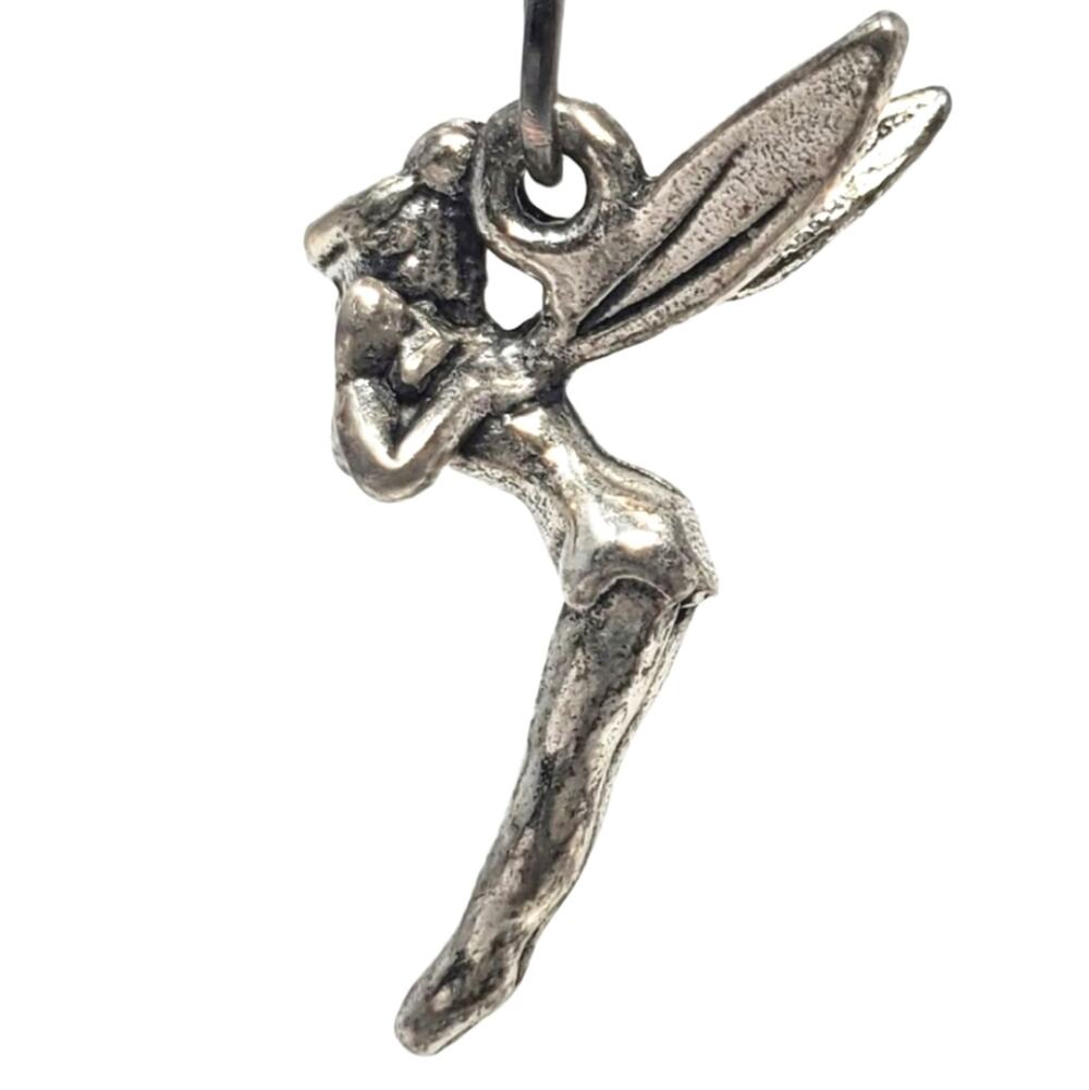 Disney Tinker Bell Necklace Sterling Silver Vintage